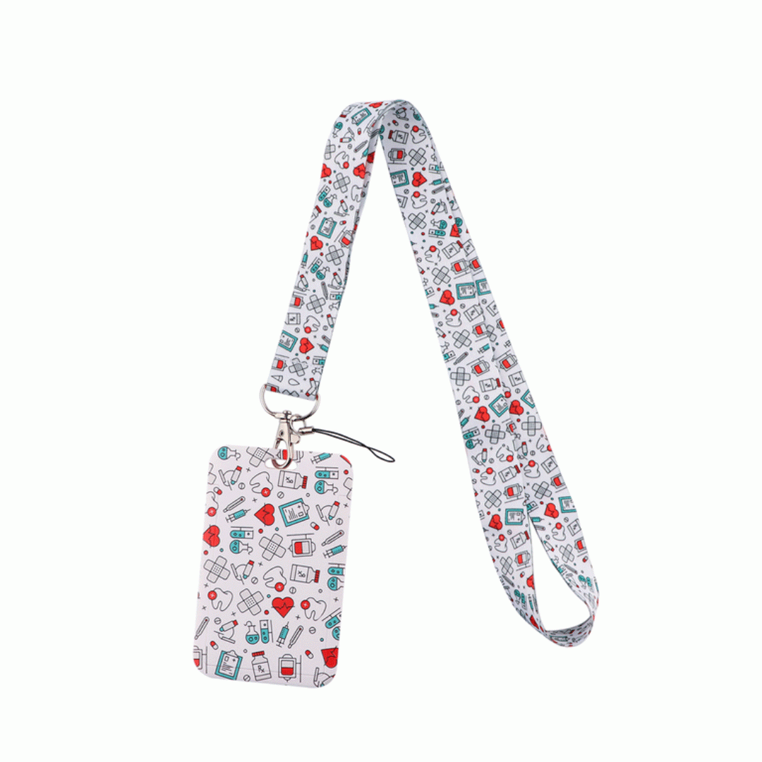 CARD HOLDER MEDICAL TEETH  ,  LAB , NURSE