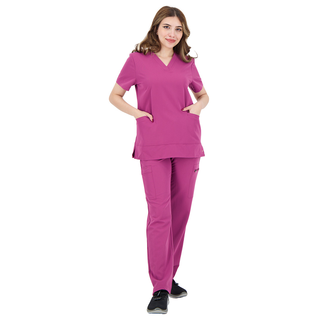 WONDERWINK ZIP FRONT JUMPSUIT SCRUB 3134