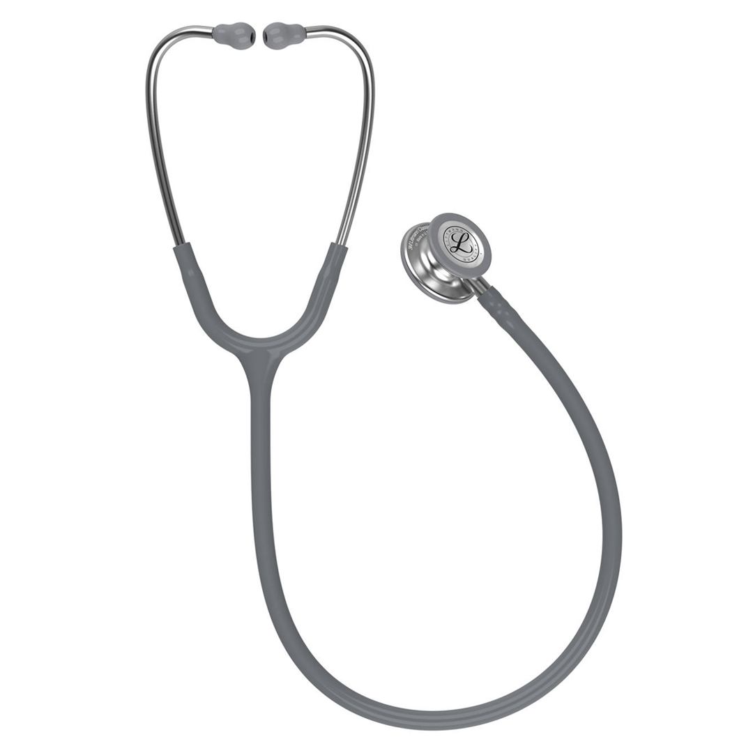 3M LITTMANN CLASSIC III STETHOSCOPE, STANDARD-FINISHCHESTPIECE, GRAY TUBE 5621